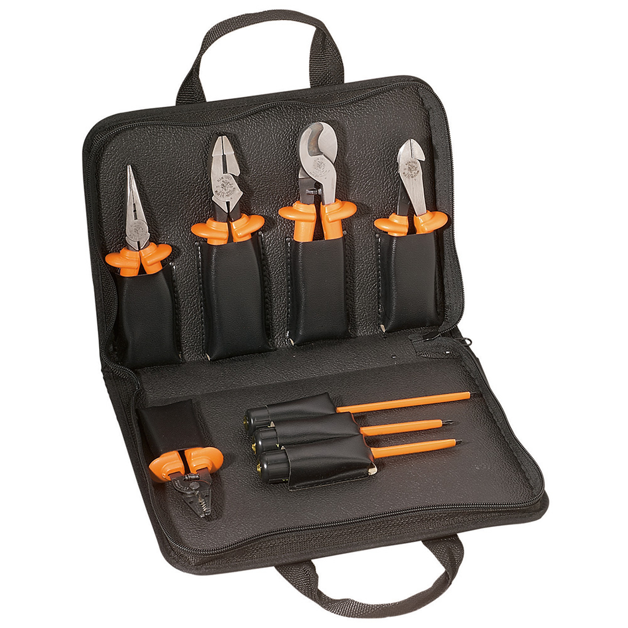 Klein Tools, Basic 1000V Insulated Tool Kit, 1000-Volt, 8-Piece, Pieces (qty.) 8 Model# 33526